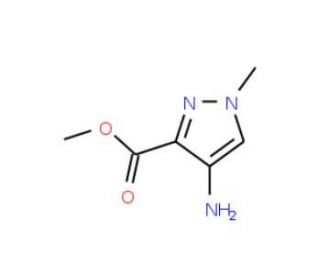 4-Amino-1-methyl-1H-pyrazole-3-carboxylic acid methyl ester - chemical structure image