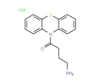 4-Amino-1-phenothiazin-10-yl-butan-1-onehydrochloride - chemical structure image