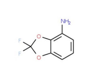 4-Amino-2,2-difluoro-1,3-benzodioxole (CAS 106876-54-4) - chemical structure image