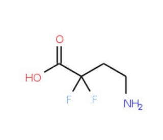 4-Amino-2,2-difluorobutyric acid - chemical structure image