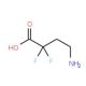 4-Amino-2,2-difluorobutyric acid - chemical structure image