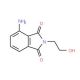 4-Amino-2-(2-hydroxy-ethyl)-isoindole-1,3-dione - chemical structure image