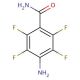 4-Amino-2,3,5,6-tetrafluorobenzamide (CAS 1548-74-9) - chemical structure image