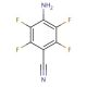 4-Amino-2,3,5,6-tetrafluorobenzonitrile (CAS 17823-38-0) - chemical structure image