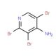 4-Amino-2,3,5-tribromopyridine (CAS 861024-31-9) - chemical structure image