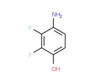 4-Amino-2,3-difluorophenol (CAS 163733-99-1) - chemical structure image