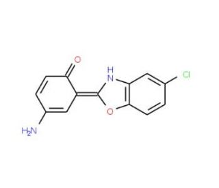 4-Amino-2-(5-chloro-benzooxazol-2-yl)-phenol (CAS 293737-93-6) - chemical structure image