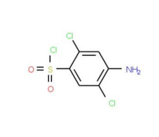 4-Amino-2,5-dichloro-benzenesulfonyl chloride - chemical structure image
