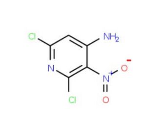 4-Amino-2,6-dichloro-3-nitropyridine (CAS 2897-43-0) - chemical structure image