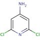 4-Amino-2,6-dichloropyridine (CAS 2587-02-2) - chemical structure image