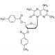 4-Amino-2,6-dimethyl-8-(2′-deoxy-3′,5′-di-O-toluoyl-α,β-D-ribofuranosyl)-7(8H)-pteridone - chemical structure image