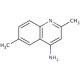 4-Amino-2,6-dimethylquinoline (CAS 342618-57-9) - chemical structure image