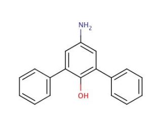 4-Amino-2,6-diphenylphenol (CAS 50432-01-4) - chemical structure image