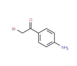 4&iacute;-Amino-2-bromoacetophenone (CAS 23442-14-0) - chemical structure image