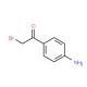4í-Amino-2-bromoacetophenone (CAS 23442-14-0) - chemical structure image