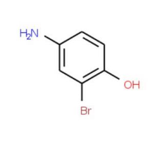 4-Amino-2-bromophenol (CAS 16750-67-7) - chemical structure image