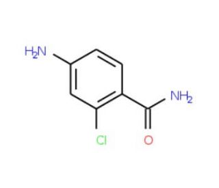 4-amino-2-chlorobenzamide (CAS 211374-81-1) - chemical structure image