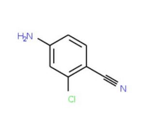 4-Amino-2-chlorobenzonitrile (CAS 20925-27-3) - chemical structure image