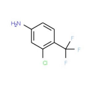 4-Amino-2-chlorobenzotrifluoride (CAS 445-13-6) - chemical structure image