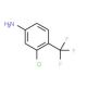 4-Amino-2-chlorobenzotrifluoride (CAS 445-13-6) - chemical structure image