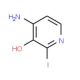 4-Amino-2-iodopyridin-3-ol - chemical structure image