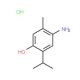 4-Amino-2-isopropyl-5-methyl-phenolhydrochloride - chemical structure image
