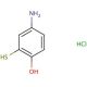 4-Amino-2-mercapto-phenol Hydrochloride - chemical structure image