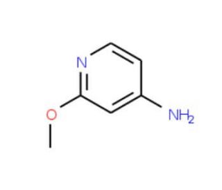 4-Amino-2-methoxypyridine (CAS 20265-39-8) - chemical structure image