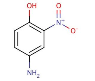 4-Amino-2-nitrophenol (CAS 119-34-6) - chemical structure image