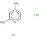 4-Amino-2-picoline dihydrochloride - chemical structure image