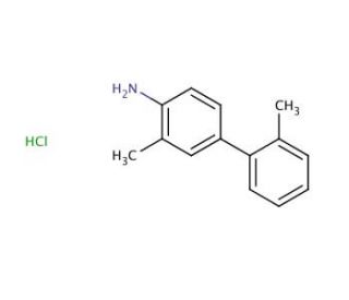 4-Amino-3,2&prime;-dimethylbiphenyl Hydrochloride (CAS 58109-32-3) - chemical structure image