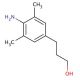 4-Amino-3,5-dimethylbenzenepropanol (CAS 454476-59-6) - chemical structure image