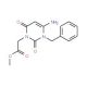 (4-Amino-3-benzyl-2,6-dioxo-3,6-dihydro-2H-pyrimidin-1-yl)-acetic acid methyl ester 的分子结构 (4-Amino-3-benzyl-2,6-dioxo-3,6-dihydro-2H-pyrimidin-1-yl)-acetic acid methyl ester - chemical structure image