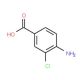 4-Amino-3-chloro-benzoic acid (CAS 2486-71-7) - chemical structure image