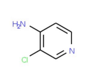 4-Amino-3-chloropyridine (CAS 19798-77-7) - chemical structure image