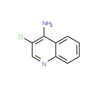 4-Amino-3-chloroquinoline (CAS 61260-22-8) - chemical structure image