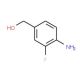 (4-Amino-3-fluorophenyl)methanol - chemical structure image