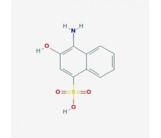 4-Amino-3-hydroxy-1-naphthalenesulfonic acid (CAS 116-63-2) - chemical structure image