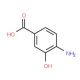 4-Amino-3-hydroxybenzoic acid (CAS 2374-03-0) - chemical structure image