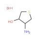 4-Amino-3-hydroxytetrahydrothiophenehydrobromide - chemical structure image
