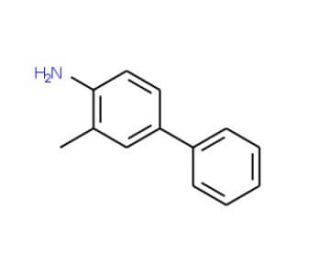 4-Amino-3-methylbiphenyl (CAS 63019-98-7) - chemical structure image