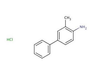 4-Amino-3-methylbiphenyl Hydrochloride (CAS 3419-49-6) - chemical structure image