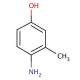 4-Amino-3-methylphenol (CAS 2835-99-6) - chemical structure image
