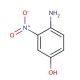 4-Amino-3-nitrophenol (CAS 610-81-1) - chemical structure image