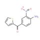 (4-Amino-3-nitrophenyl)-(2-thienyl)methanone (CAS 31431-30-8) - chemical structure image