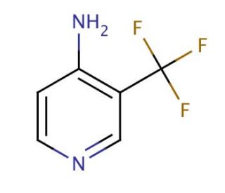 4-Amino-3-(trifluoromethyl)pyridine (CAS 387824-61-5) - chemical structure image