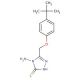 4-amino-5-[(4-tert-butylphenoxy)methyl]-4H-1,2,4-triazole-3-thiol - chemical structure image