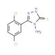 4-amino-5-(2,5-dichlorophenyl)-4H-1,2,4-triazole-3-thiol - chemical structure image