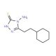 4-amino-5-(2-cyclohexylethyl)-4H-1,2,4-triazole-3-thiol - chemical structure image