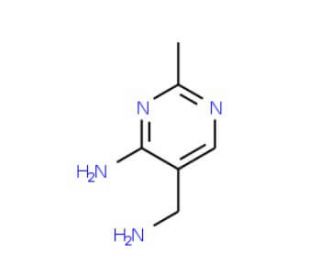 4-Amino-5-aminomethyl-2-methylpyrimidine (CAS 95-02-3) - chemical structure image